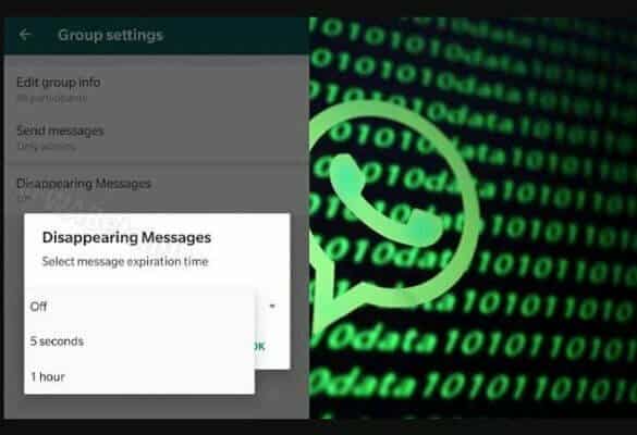 WhatsApp’da Kaybolan Mesajlar Özelliği Geliyor