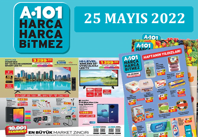 25 Mayıs A101 Aktüel Ürünler Kataloğu